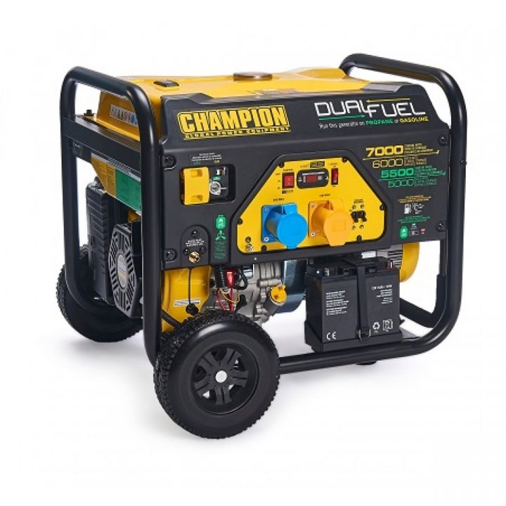 7000Watt Champion Dual Fuel Generator Cpg7500E2-Df serapportantà Champion Dual Fuel Generator