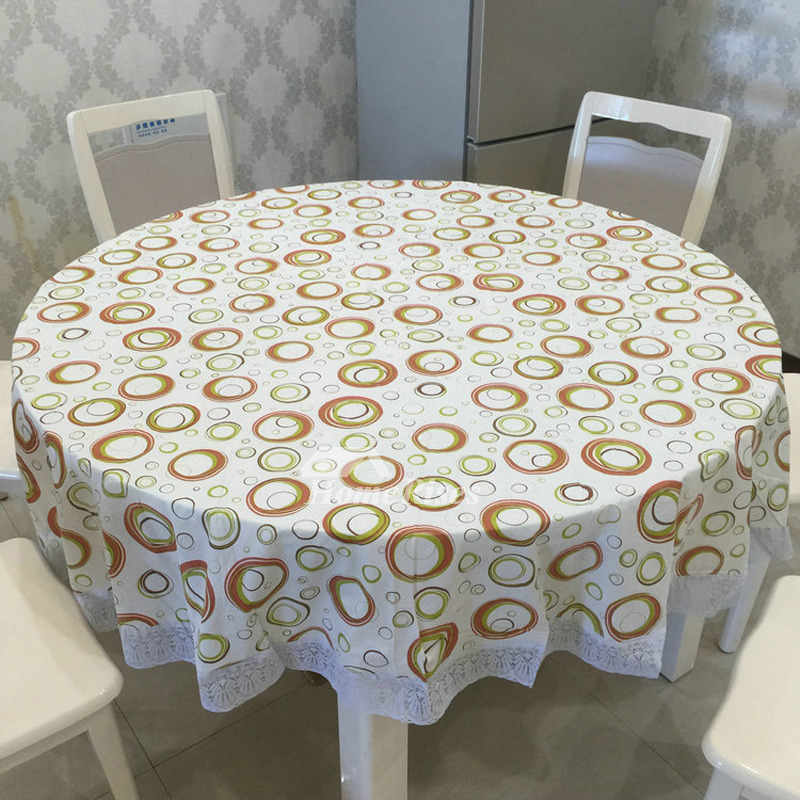 Affordable Pvc Waterproof 70 Inch Round Gold Kitchen Table destiné 70 Inch Round Tablecloth