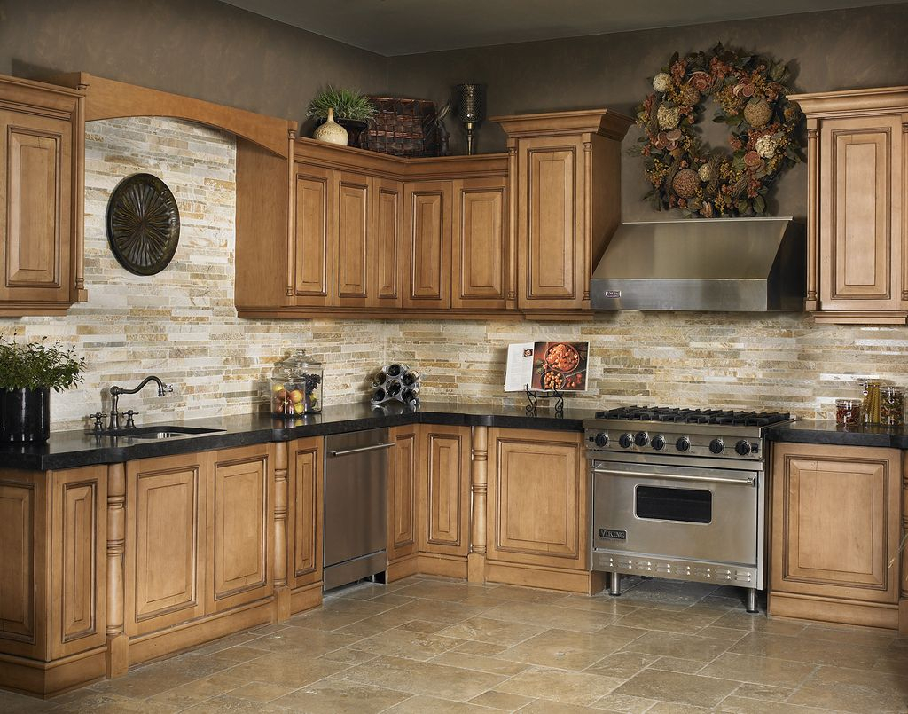 Arizona Tile: Natural Stone | Stone Backsplash Kitchen tout Arizona Tile Backsplash