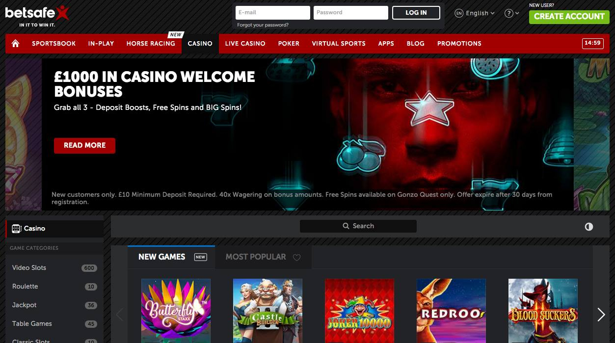 Betsafe Poker Casino Bäst Insättningsbonus serapportantà Betsafe Bonus Code