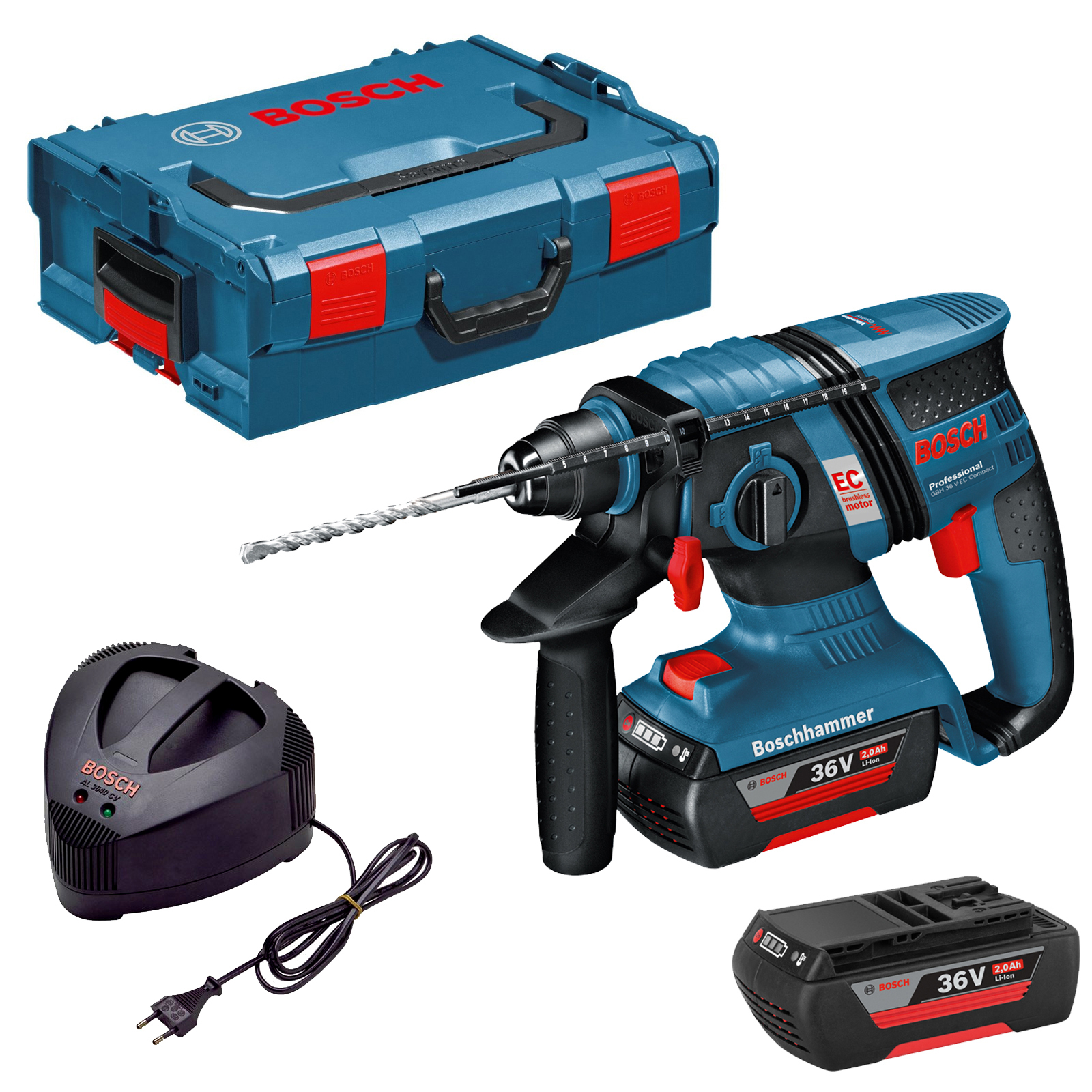 Bosch Gbh36Vec Sds+ Hammer Drill 36V intérieur Bosch Hammer Drill