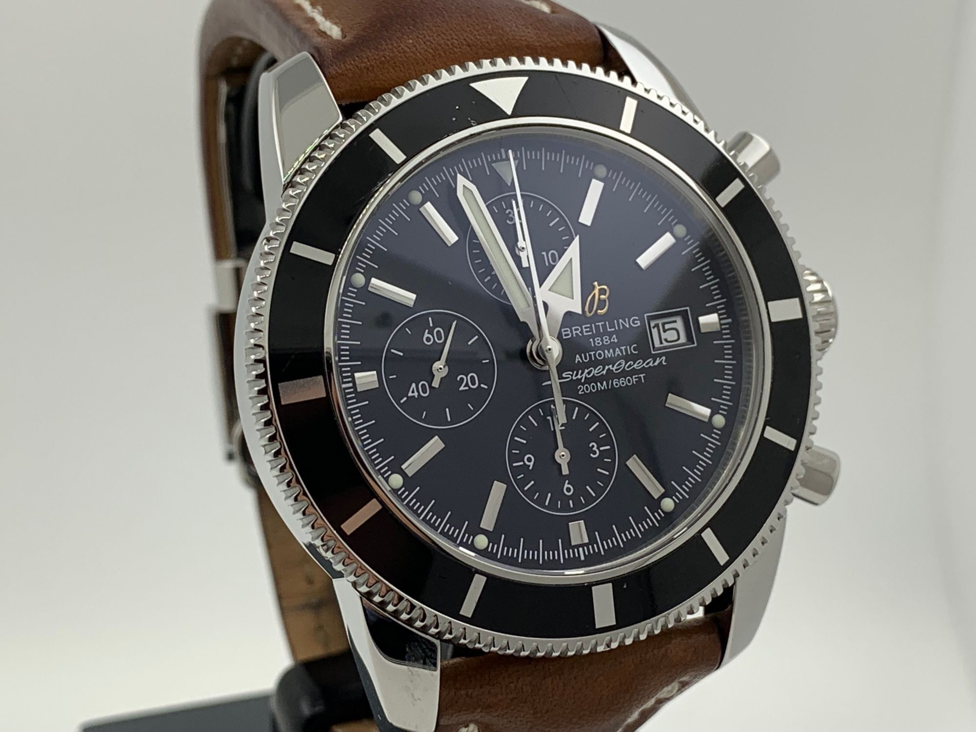 Breitling Superocean Heritage 46Mm Chronograph Black Dial encequiconcerne Breitling Superocean Heritage