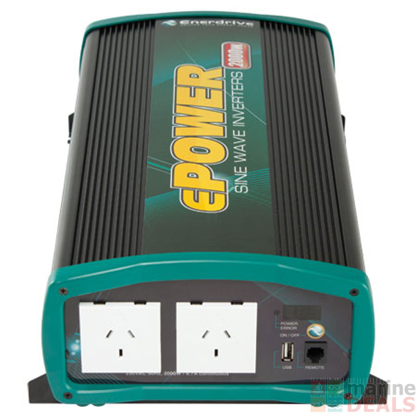 Buy Enerdrive Epower True Sine Wave Inverter Online At destiné Enerdrive Inverter