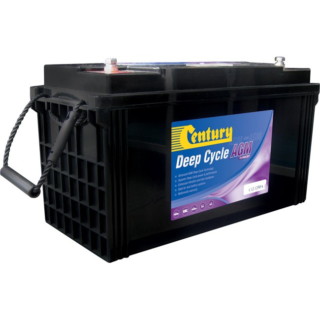 Century C12-125Da 12V 125Ah Absorbed Glass Mat Agm Deep encequiconcerne Century Deep Cycle Battery