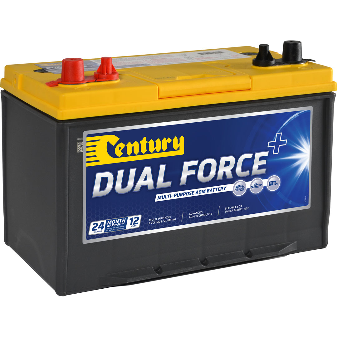 Century Dual Force 12V 90Ah Right Polarity Dual Purpose destiné Century Deep Cycle Battery