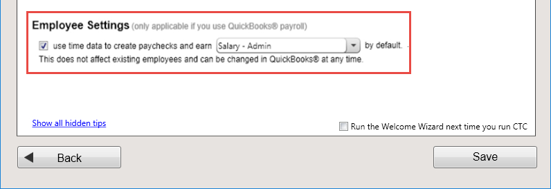 Clicktime Connector For Quickbooks (Desktop): Installation dedans Quickbooks Clicktime