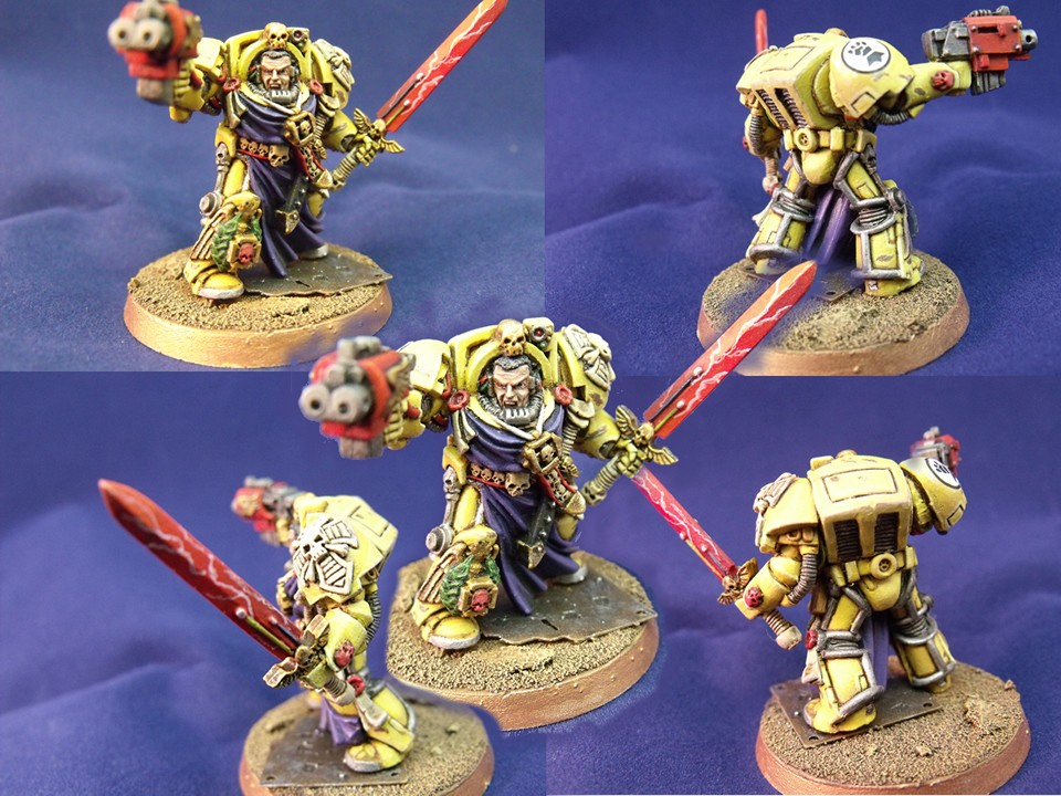 Coolminiornot - Imperial Fists Captain/Sergeant By destiné Imperial Fists Captain