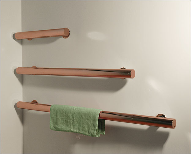 Copper Towel Rail | Copper Towel Warmer Bar | Hot Tube à Copper Towel Rail