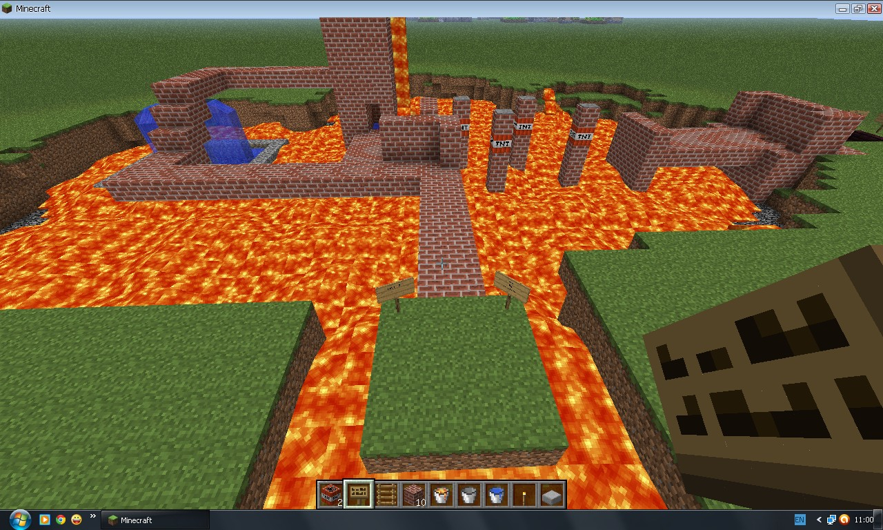 Deathrun On Minecraft! Minecraft Project serapportantà Deathrun