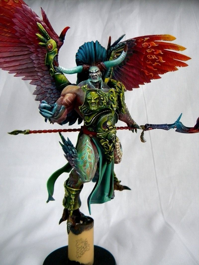 Demon Primarch Of Tzeentch | Miniature Figures, Warhammer dedans Magnus Warhammer 40K