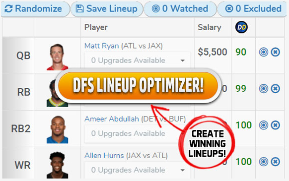 Draft Dashboard Dfs Lineup Optimizer Review - Create à Lineup Optimizer