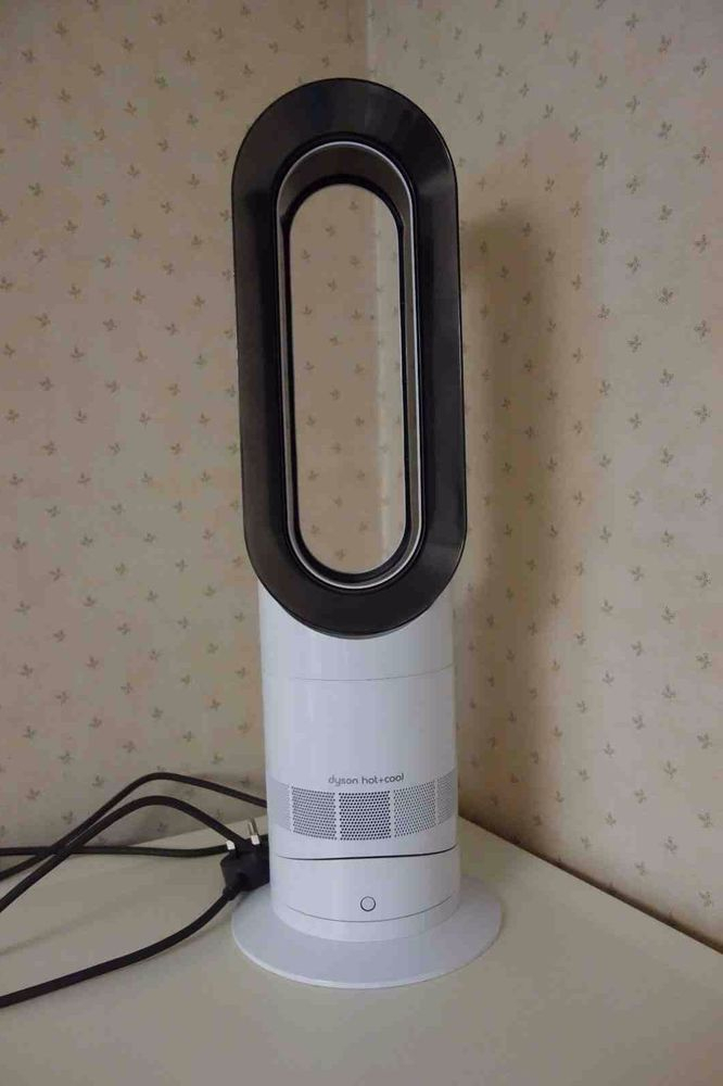 Dyson Hot + Cool Am09 White/Nickel Fan Heater concernant Dyson Hot Cool Fan Heater Am09 Black