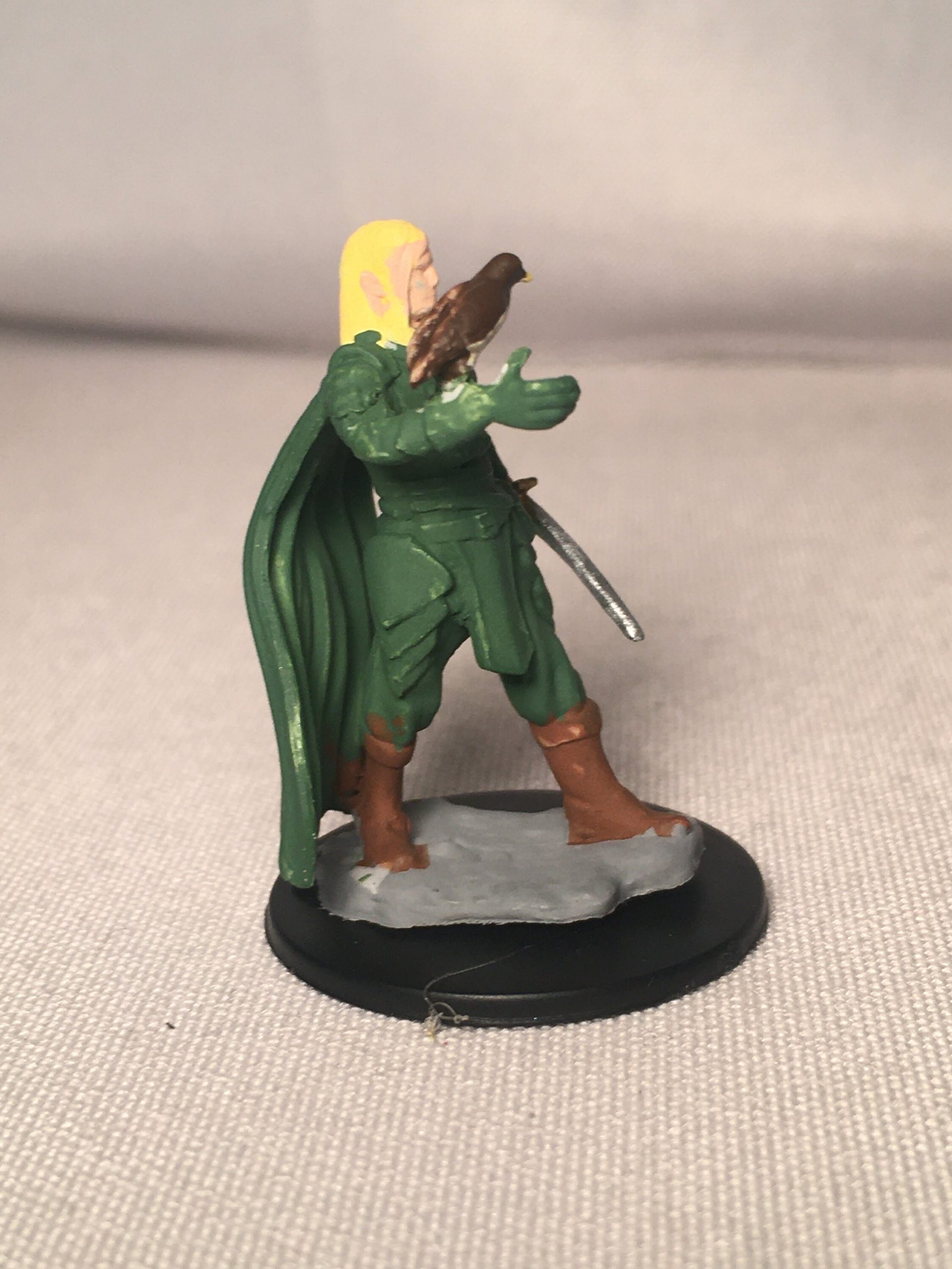 Elf Ranger Painted Dnd Miniature/Elf Fighter Hand Painted à Elf Ranger Miniature