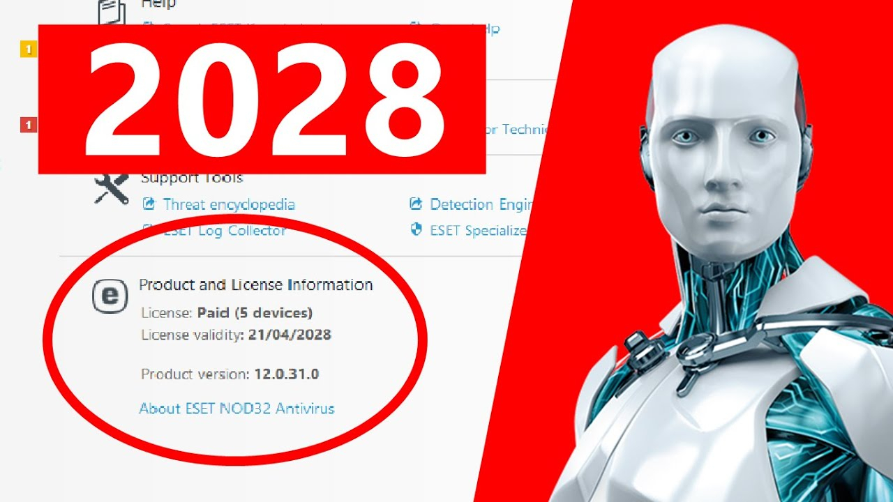 Eset Nod32 Antivirus License Key 2022 Free pour Eset Nod32 Antivirus 2021 License Key