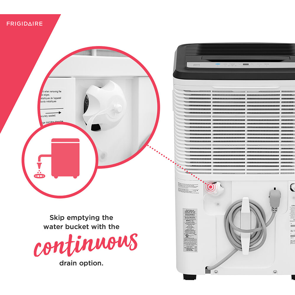 Frigidaire Energy Star 50-Pint Dehumidifier With Built-In encequiconcerne Frigidaire 50 Pint Dehumidifier