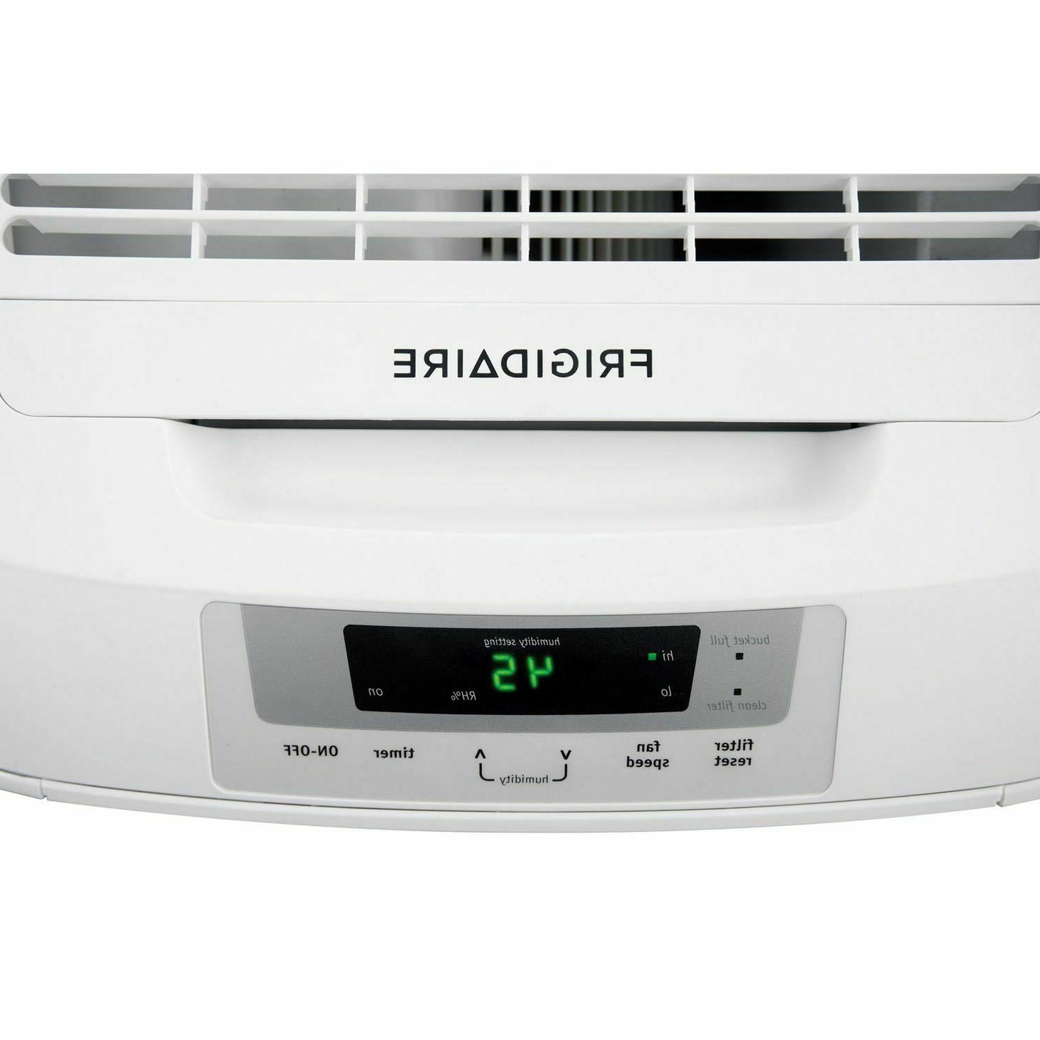 Frigidaire Fad504Dwd 50-Pint Dehumidifier White intérieur Frigidaire 50 Pint Dehumidifier