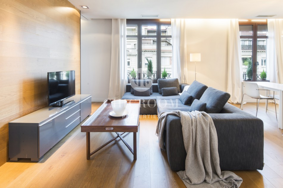 Furnished 1 Bedroom Flat For Rent Sant Gervasi pour 1 Bedroom House For Rent