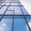 Glass Curtain Wall Reflection Of Stock Footage Video (100% encequiconcerne Curtain Wall