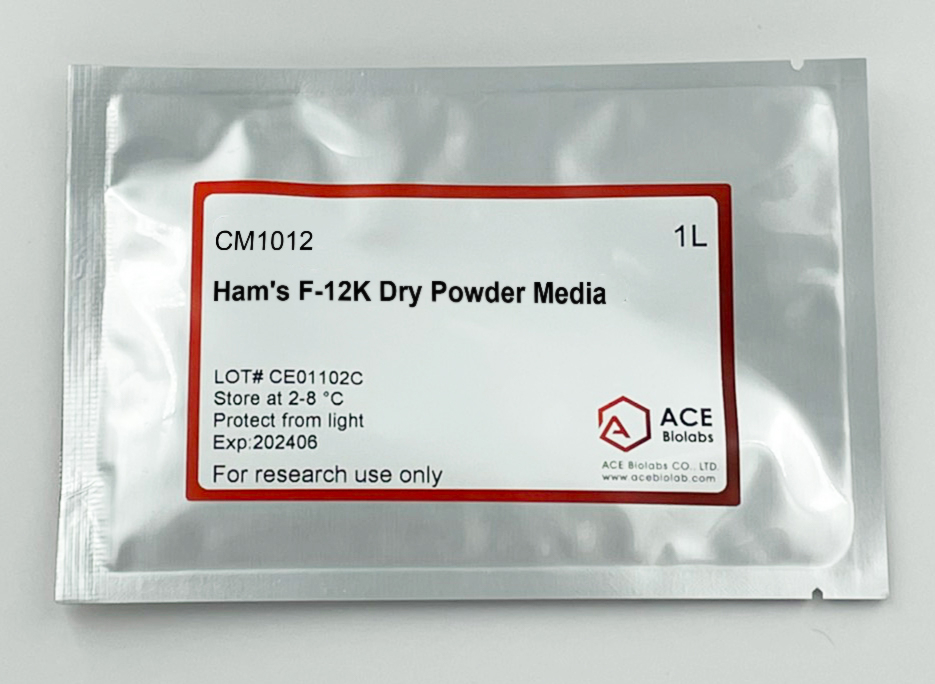 Ham&amp;#039;S F-12K Dry Powder Media - Ace Biolabs Antibody pour Ham&amp;amp;#039;S F12 Cell Culture Media
