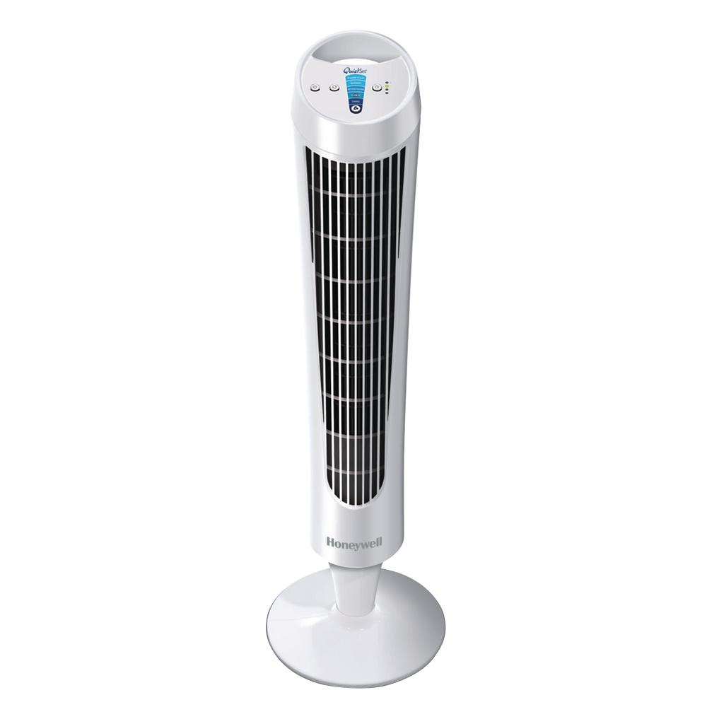 Honeywell 31.42 In. Oscillating Tower Fan In White-Hy254 serapportantà Honeywell Whole Room Tower Fan