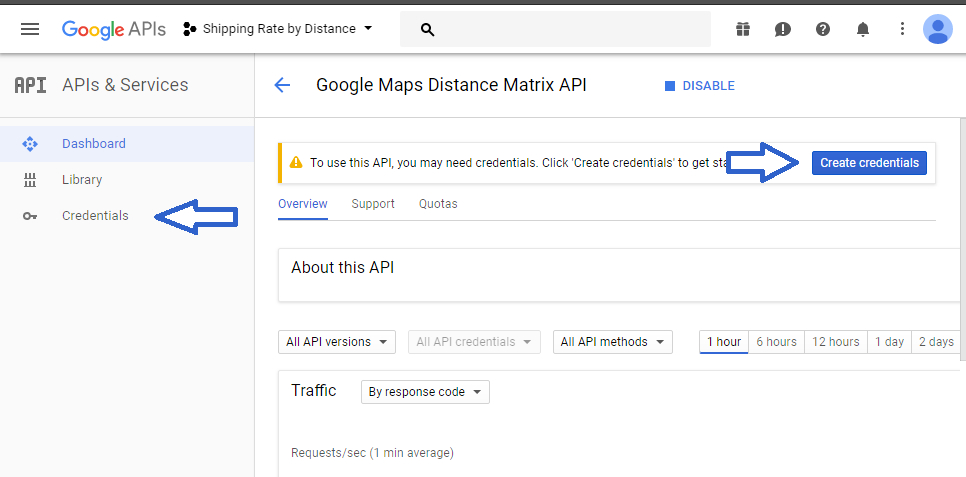 How To Enable Distance Matrix Api For Google Map - Wp Hacks4U pour Distance Matrix Api