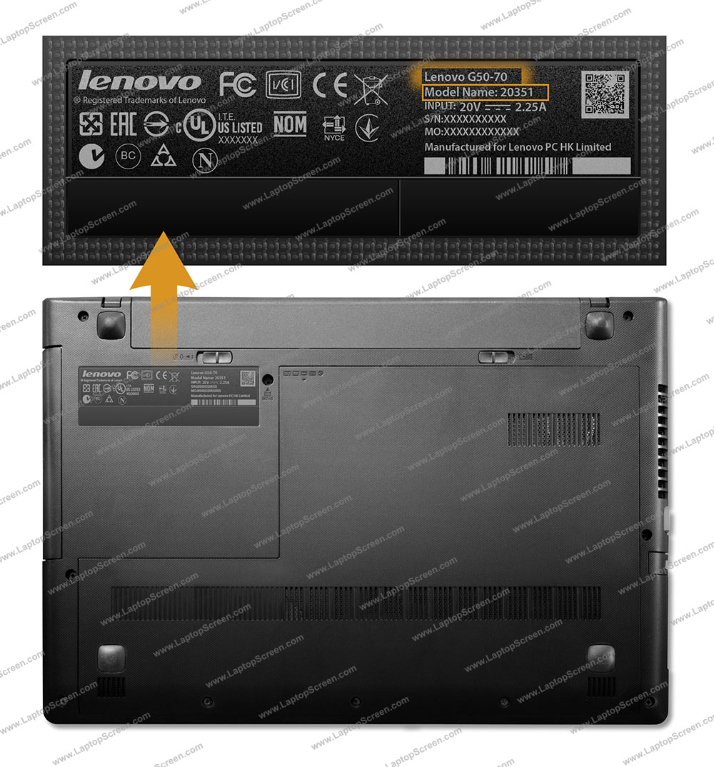 How To Find Lenovo Model | Laptopscreen intérieur Lenovo Serial Number