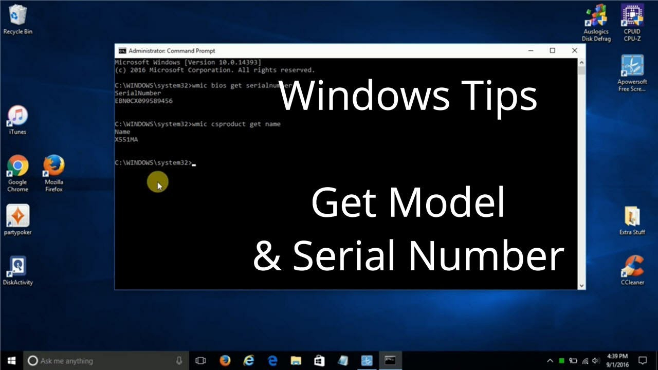 How To Get Serial Number On Lenovo Laptop | How To Find dedans Lenovo Serial Number