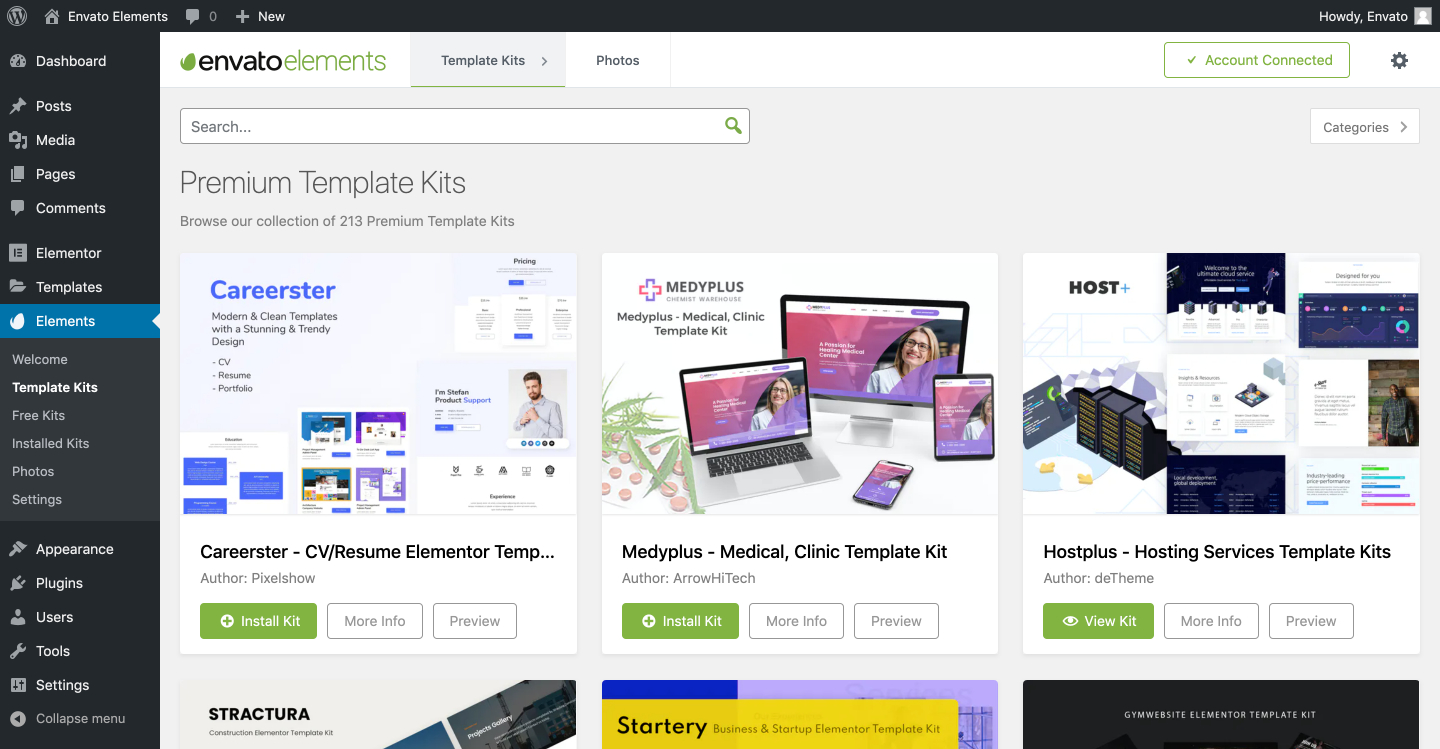 How To Use The Envato Elements Wordpress Plugin V2.0 intérieur Evanto