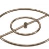 Hpc Round Stainless Steel Fire Pit Burner, 24-Inch, High pour Hpc Burner
