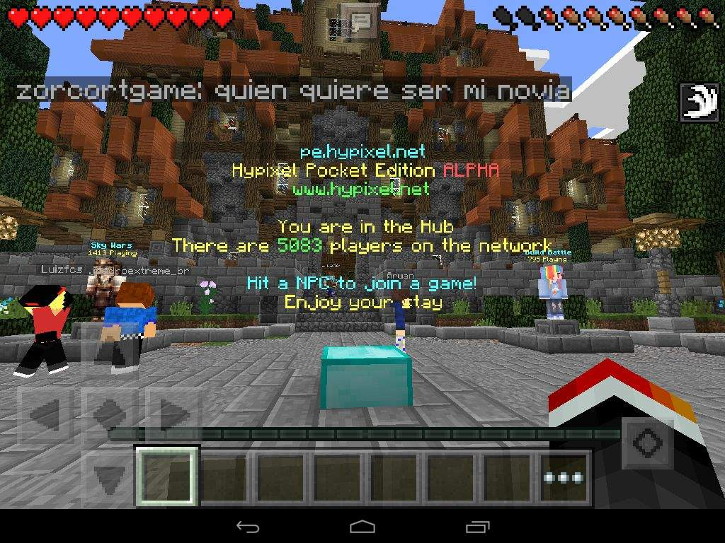 Hypixel Server Is Out!!!!!!!!!!! [1] (First Time Playing tout Hypixel Server