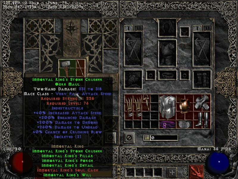 Iso: Lem & Ko Or Better | Diablo Iv, Diablo 2 And Diablo 3 destiné Toothrow D2