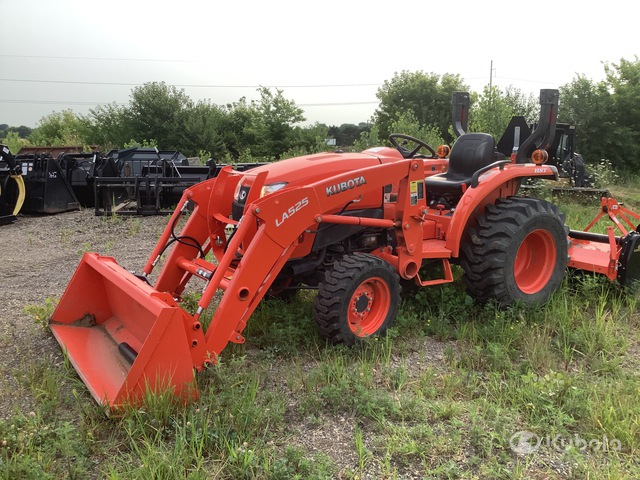 Kubota L3901D 4Wd Tractor, Mfwd Tractor pour Rbauction Houston