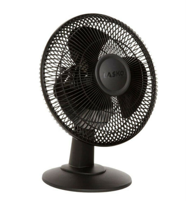 Lasko 12 Inch Adjustable Air Oscillating Desk Table Fan, 3 encequiconcerne Lasko Desk Fan