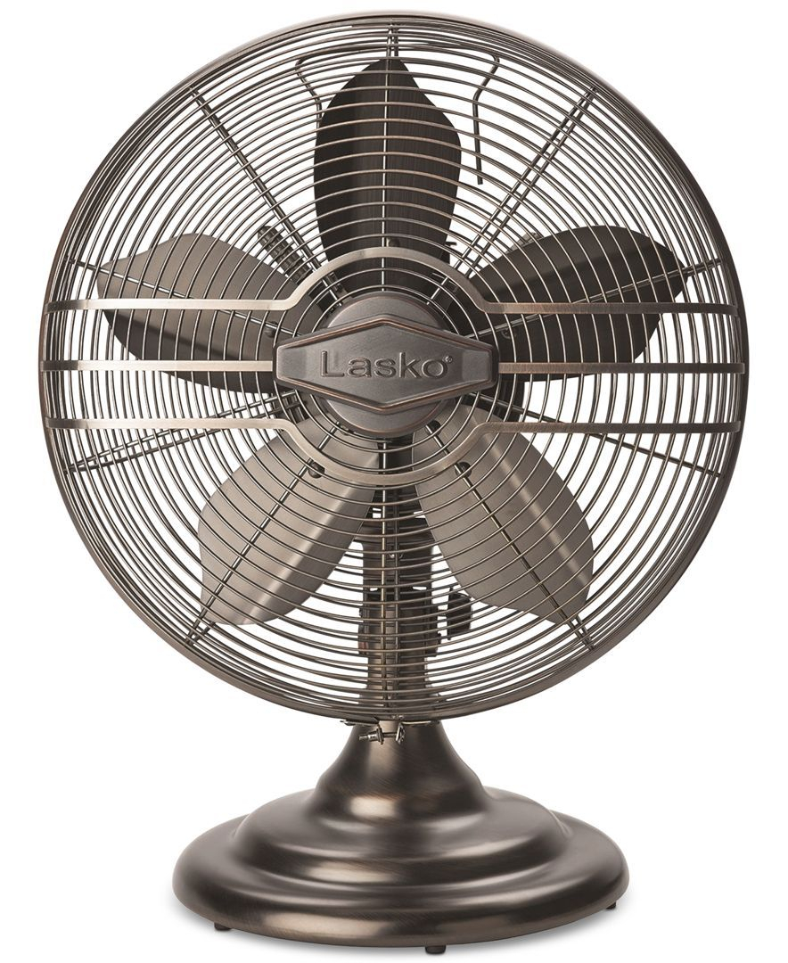 Lasko 12&amp;quot; Metal Table Fan &amp;amp; Reviews - Wellness - Bed intérieur Lasko Desk Fan