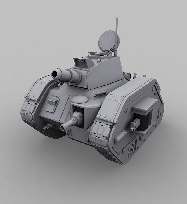 Leman Russ Tank | Tank, Fantasy Model, 3D Model dedans Leman Russ Tank Art