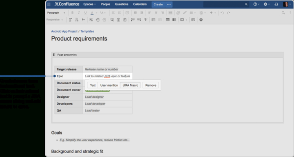 Link Jira Issues To Confluence Pages Automatically pour Jira Macros In Confluence