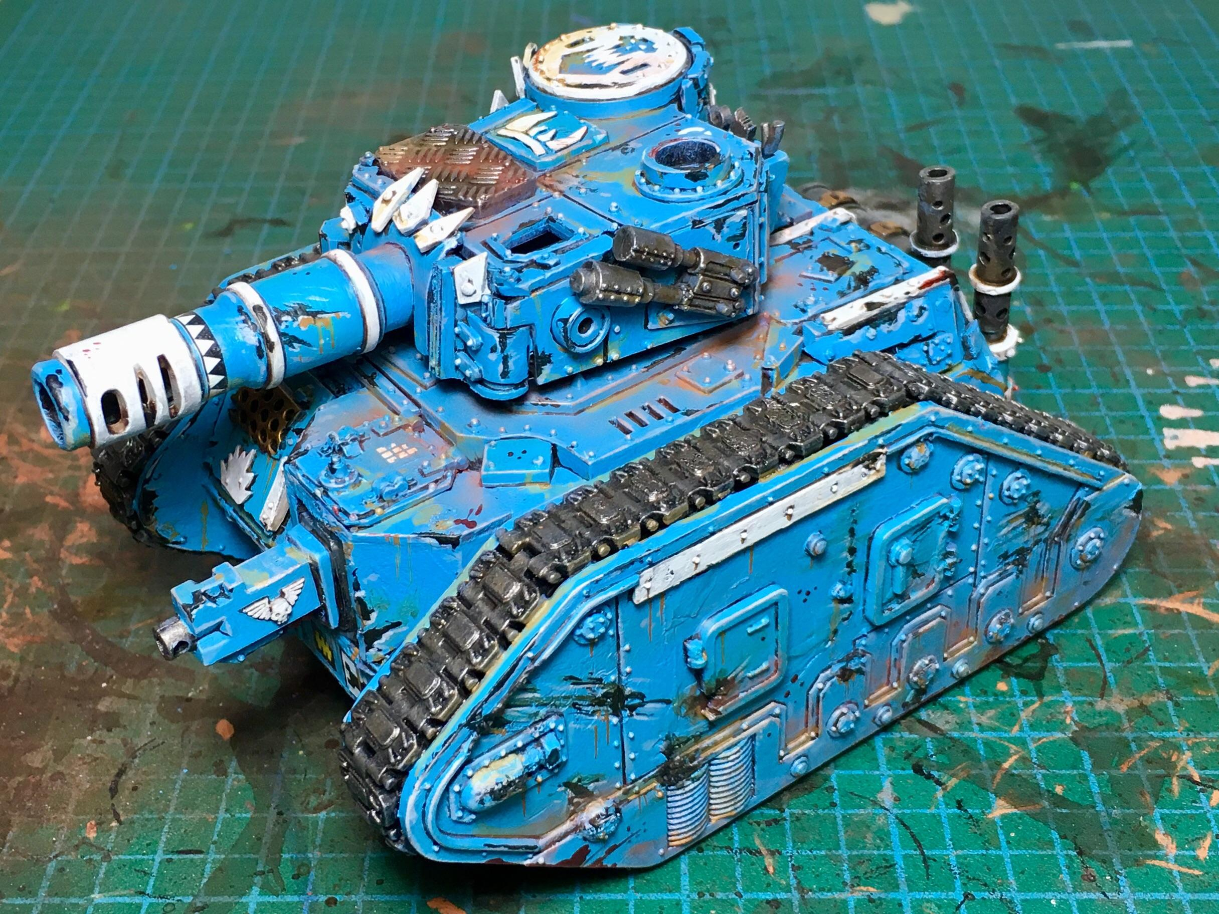 Looted Leman Russ #3 : Warhammer à Leman Russ 40K