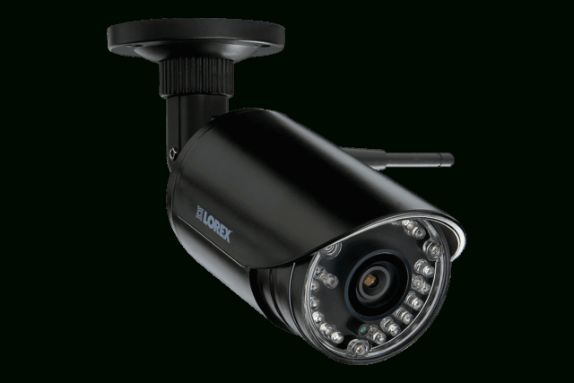 Lorex Wireless Security System W/ 4 Cameras &amp;amp; 7&amp;quot; Lcd tout Lorex Wireless Camera