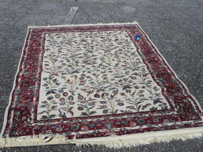 Lot 111 - Khoumkapi Area Rug 94&amp;quot; X 63&amp;quot; | Estatesales tout Carpet Cleaner Hendersonville Nc