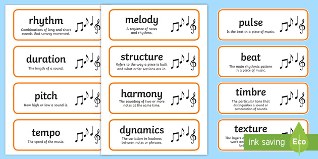 Music Elements Flash Cards | Music Teaching Resources destiné Ks3 Music Resources