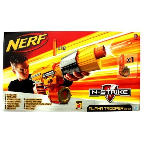 Nerf Nstrike Alpha Trooper Cs18 Dart Gun - Gamesplus pour Nerf Alpha Trooper