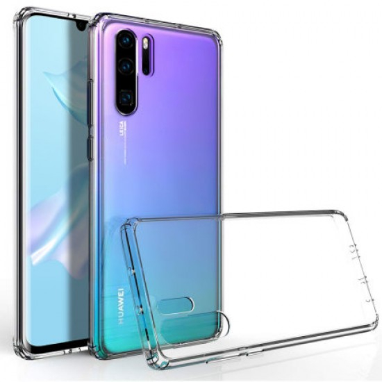 Olixar Exoshield Tough Snap-On Huawei P30 Pro Case - Clear tout Olixar