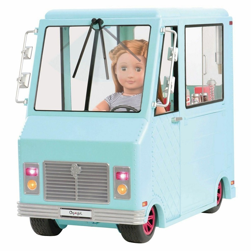 Our Generation Vehicles Sweet Stop Ice Cream Truck - Our serapportantà Our Generation Ice Cream Truck