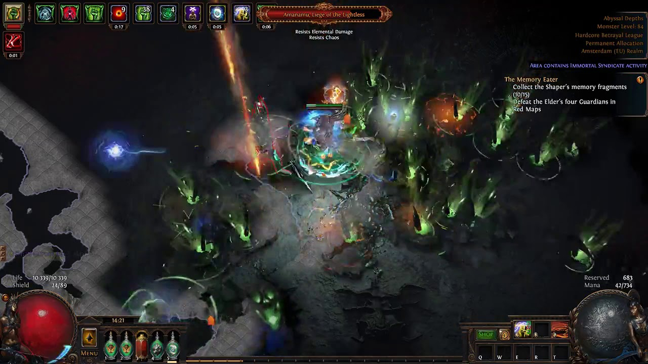 Path Of Exile 3.5 Betrayal Juggernaut Hoa Stupidly Tanky à Exilence Next