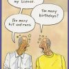Pictura Too Many Birthdays Eric Decetis Funny / Humorous à Funny Birthday Cards For Men