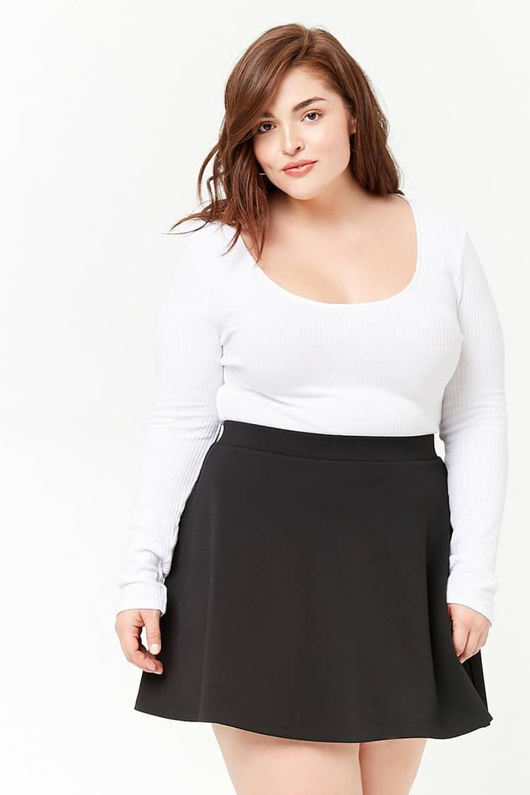 Product Name:plus Size Skater Skirt, Category:plus_Size encequiconcerne Plus Size Skater Skirt