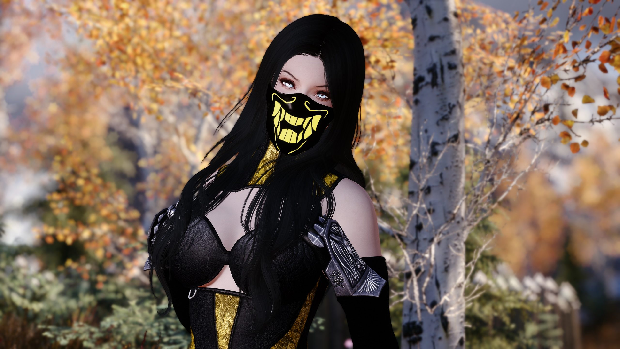 Shademzu'S Kda Akali Mask At Skyrim Special Edition Nexus avec Akali Kda