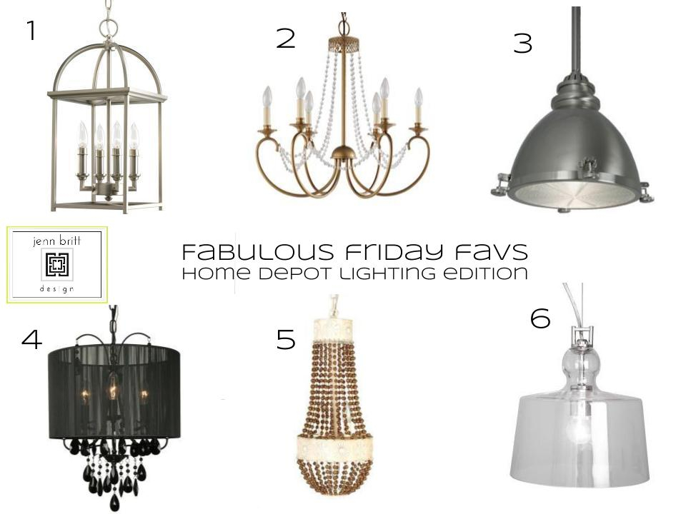 Simply Life Design: Fabulous Friday Favs - Home Depot dedans Home Depot Lighting