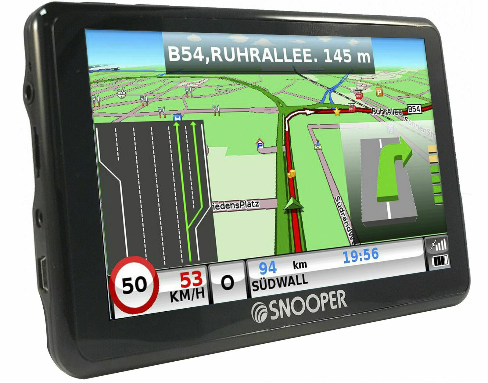 Snooper Sc5900 Dvr Truckmate Hgv Gps Satnav+Dash Cam destiné Snooper Sat Nav