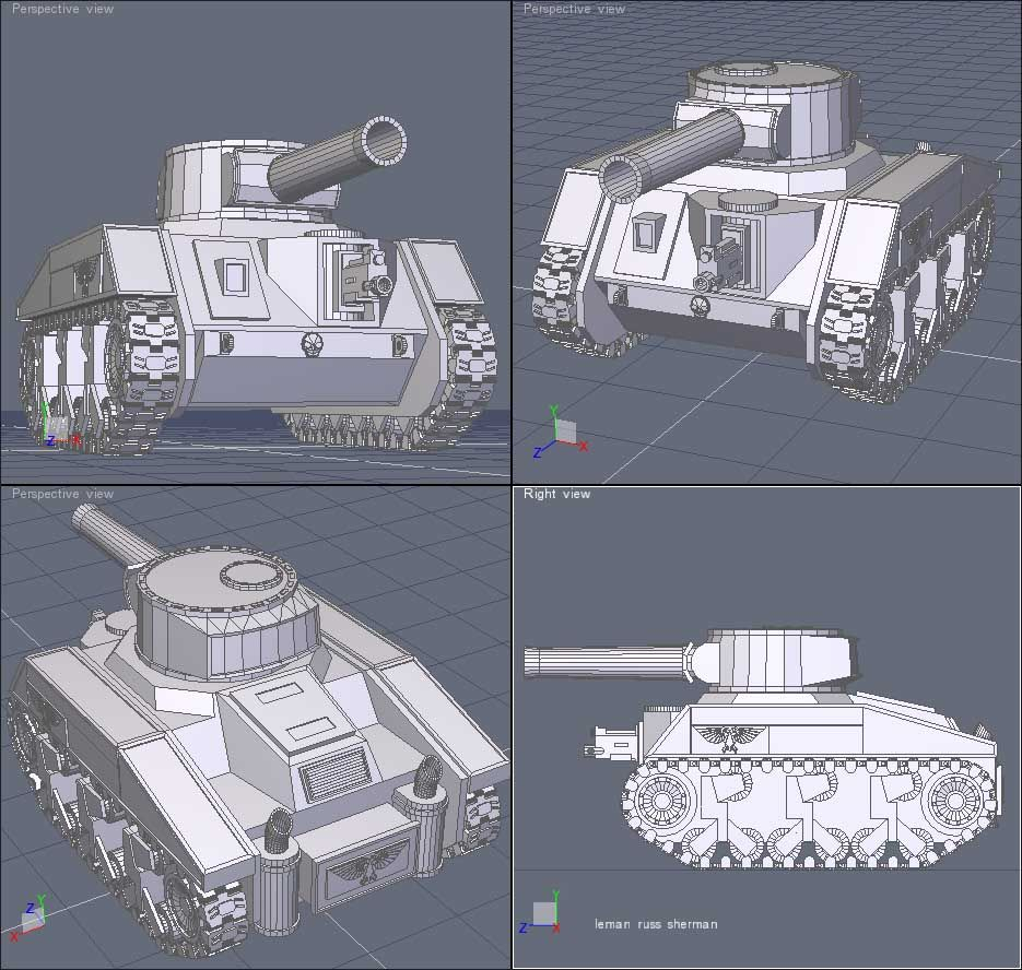 Socius Pattern Leman Russ Battle Tank For Warhammer 40K # concernant Leman Russ Tank Art